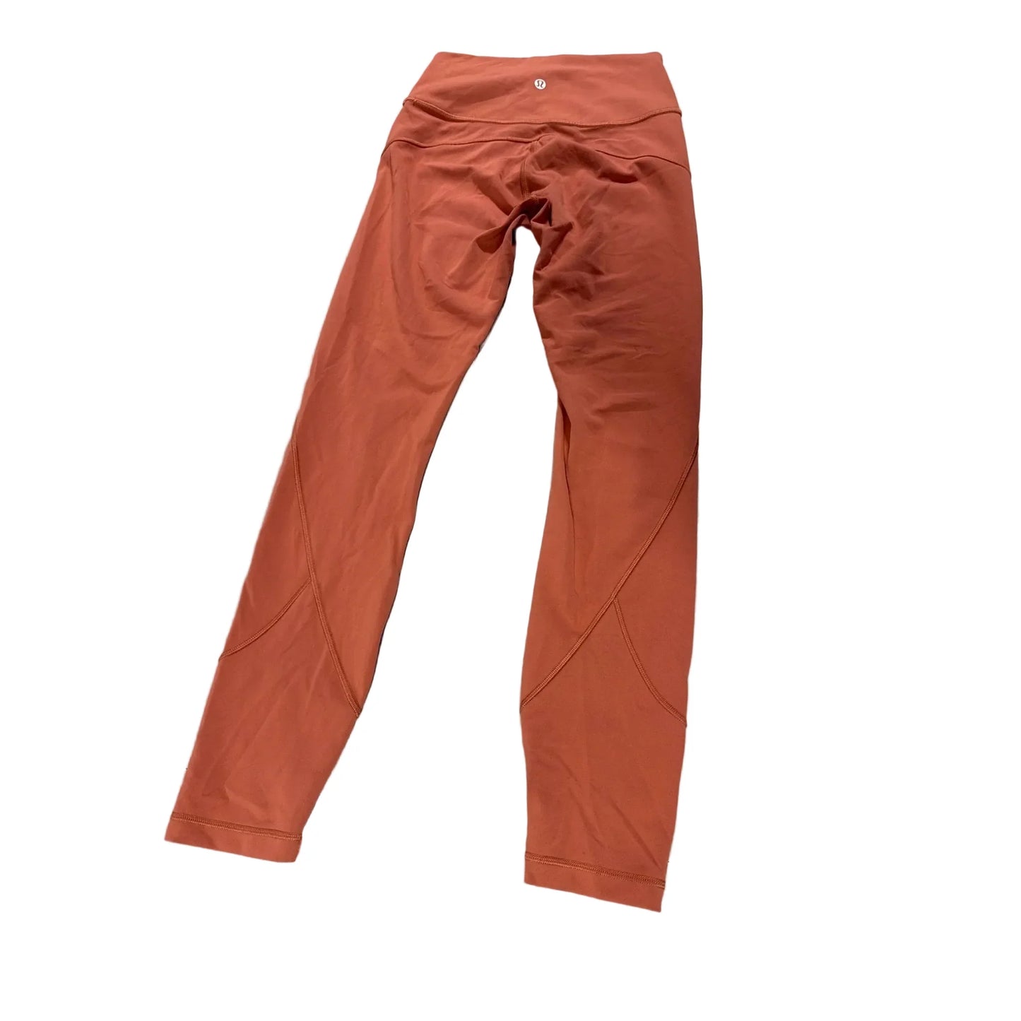 Athletic Leggings By Lululemon In Peach, Size: 4