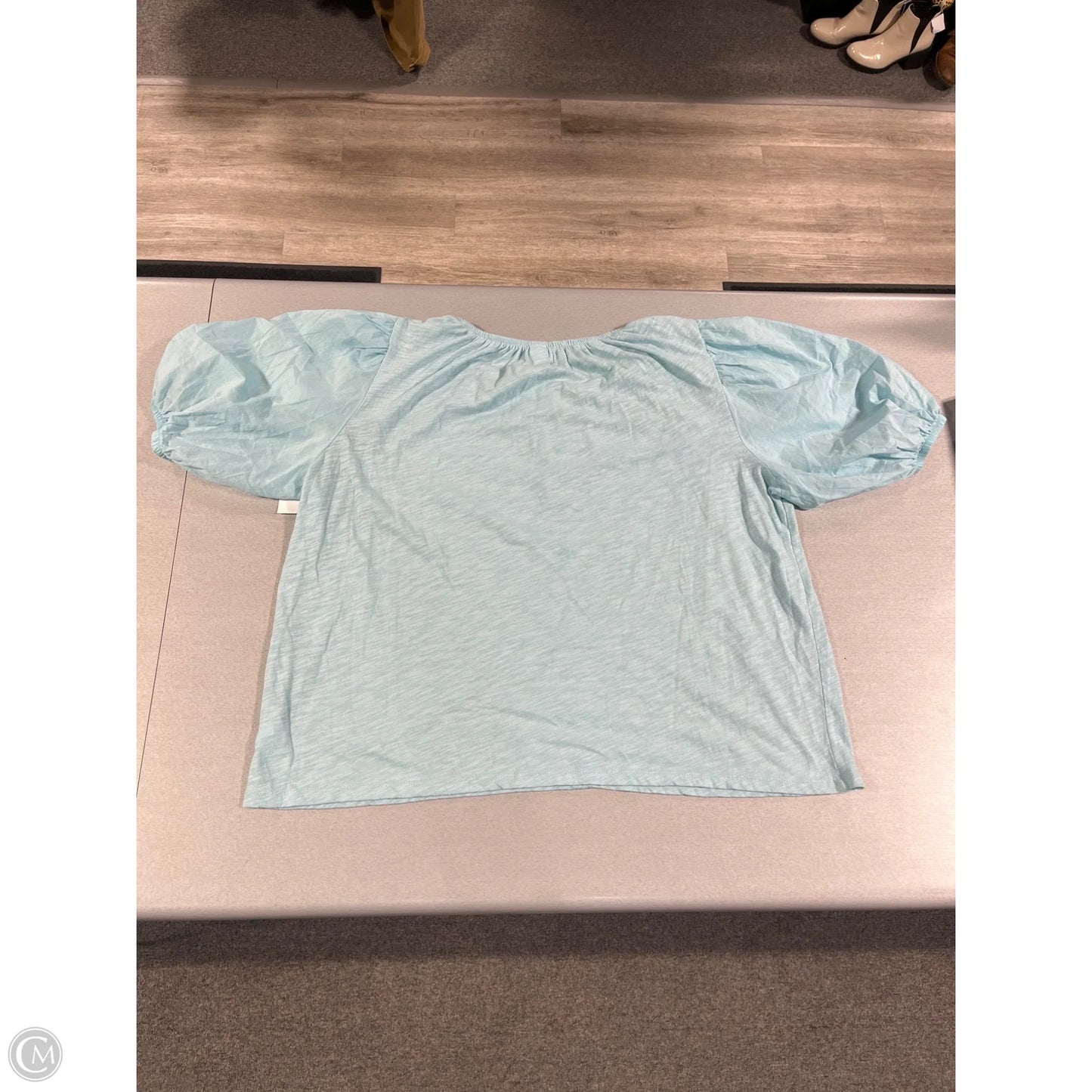 Top 3/4 Sleeve By Old Navy In Blue, Size: Xl