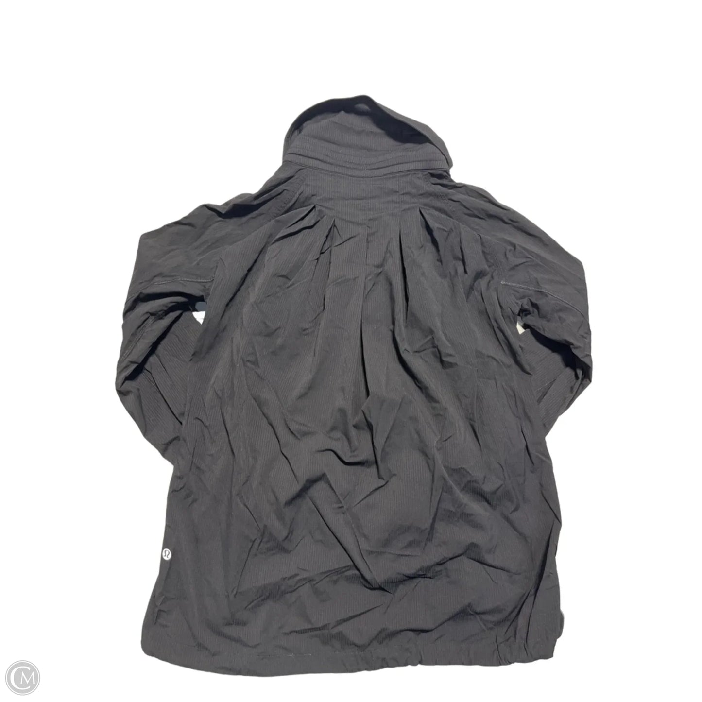 Athletic Jacket By Lululemon In Black, Size: 4