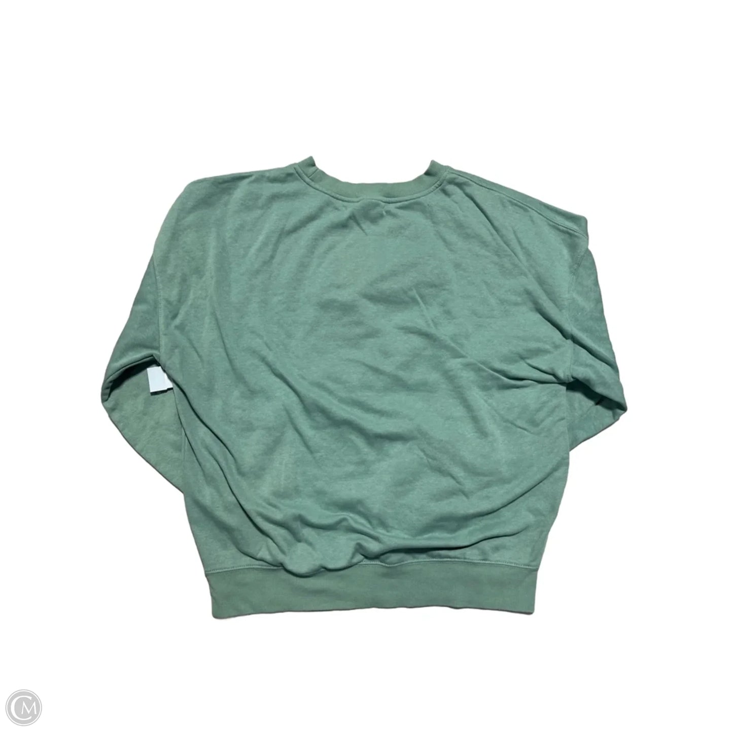 Sweatshirt Crewneck By Disney In Green, Size: S