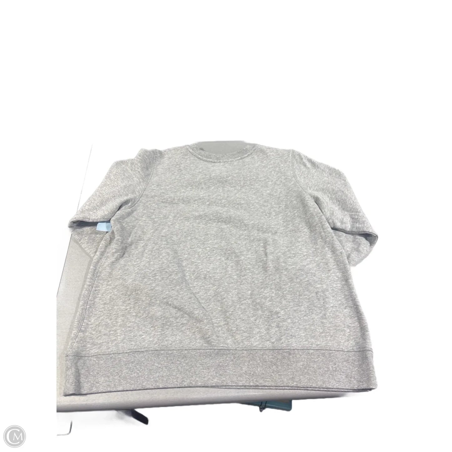 Sweatshirt Crewneck By Tek Gear In Grey, Size: 1x