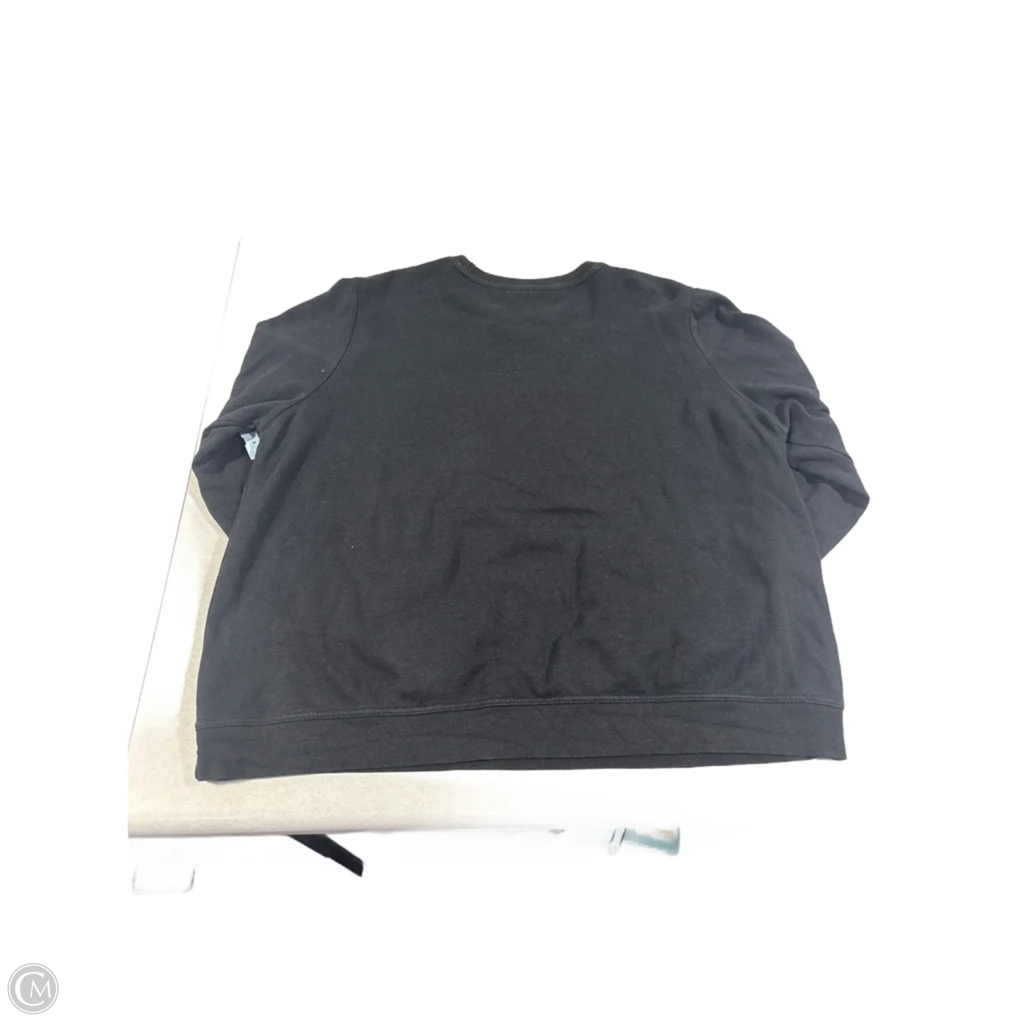 Sweatshirt Crewneck By Nike In Black, Size: 1x