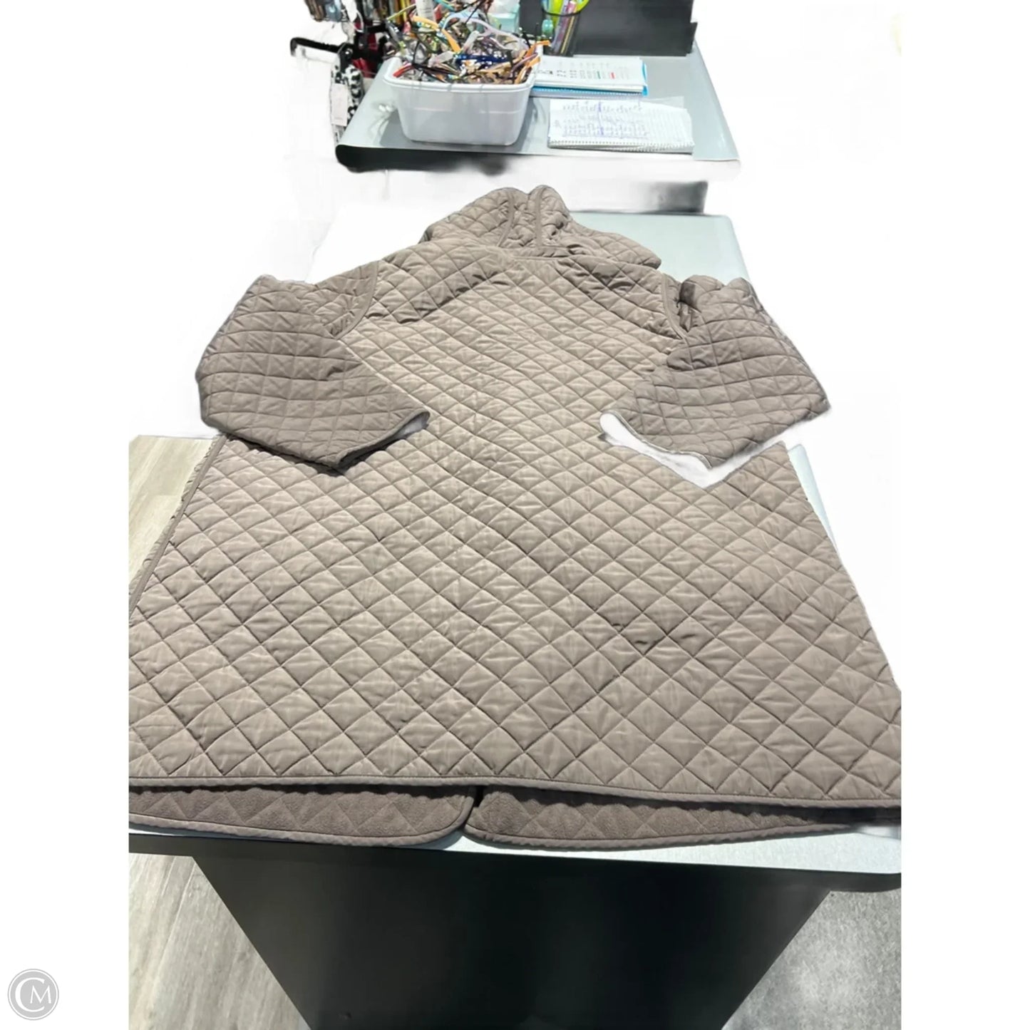 Coat Puffer & Quilted By Coldwater Creek In Brown, Size: 3x