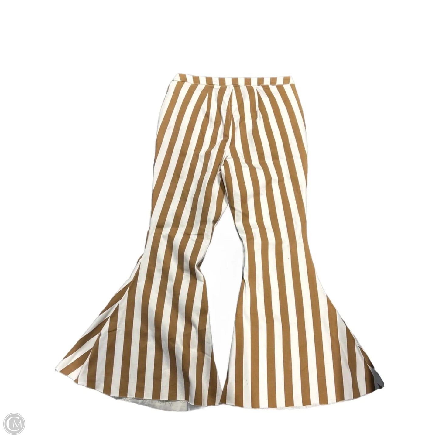 Jeans Boot Cut By Arula In Striped Pattern, Size: 16