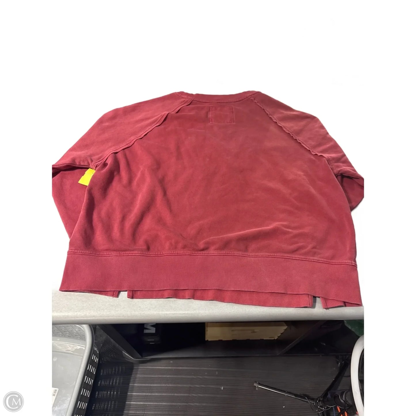 Sweatshirt Collar By Colosseum In Red, Size: L