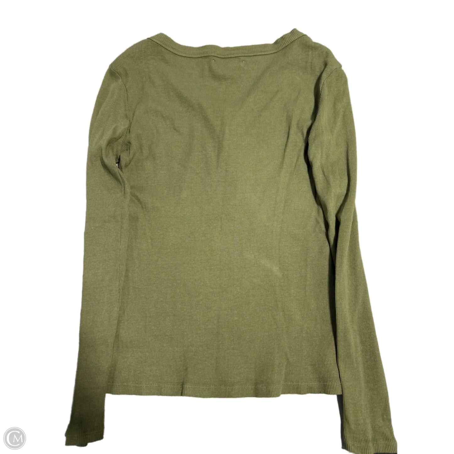 Top Long Sleeve By Lucky Brand In Green, Size: S