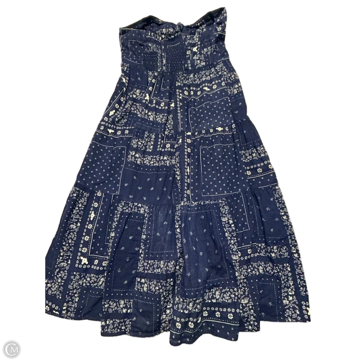 Dress Casual Midi By Universal Thread In Blue, Size: M