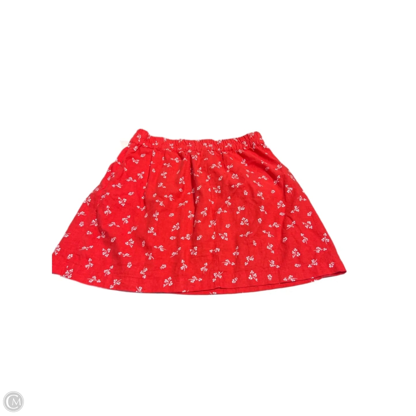 Skirt Mini & Short By Loft In Red, Size: M