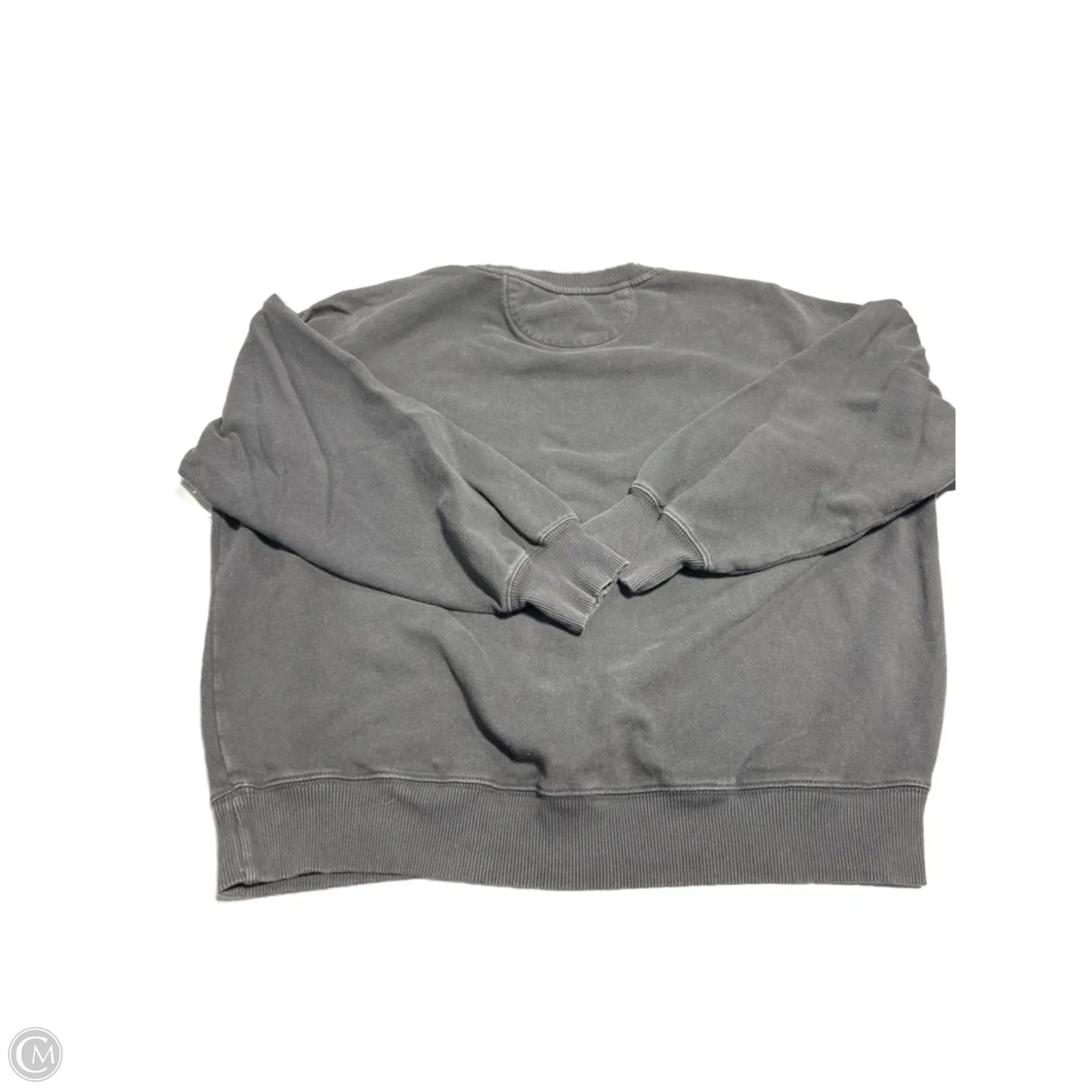 Top Long Sleeve By American Eagle In Grey, Size: S