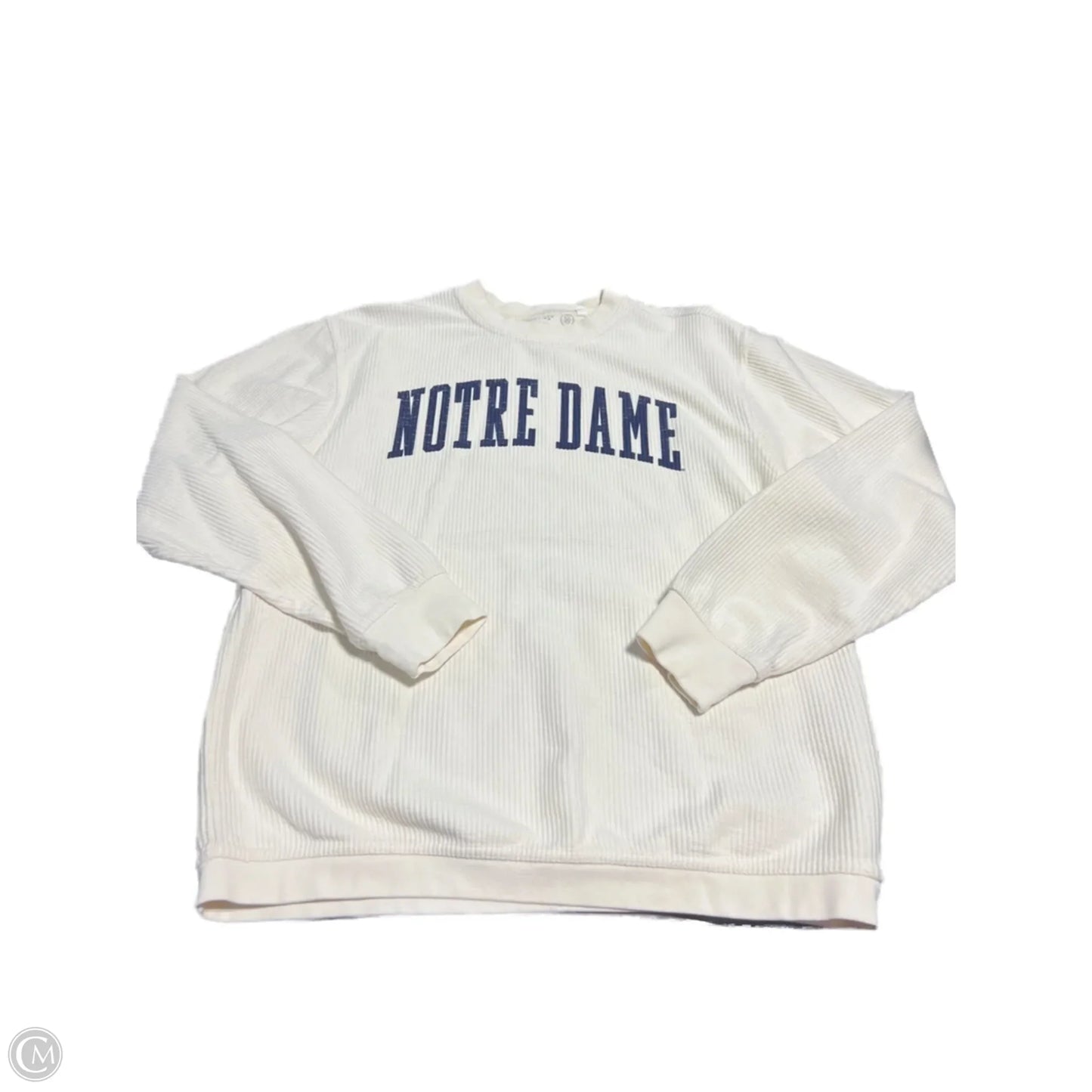 Top Long Sleeve By Pressbox In Cream, Size: S