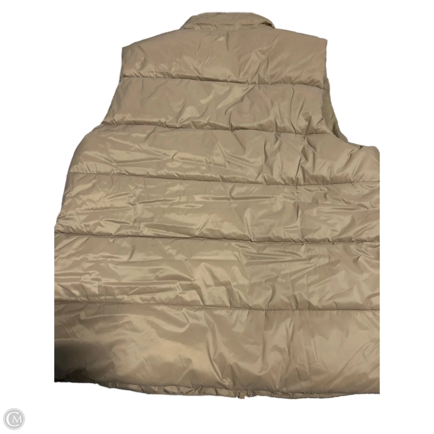 Vest Puffer & Quilted By Gap In Brown, Size: M