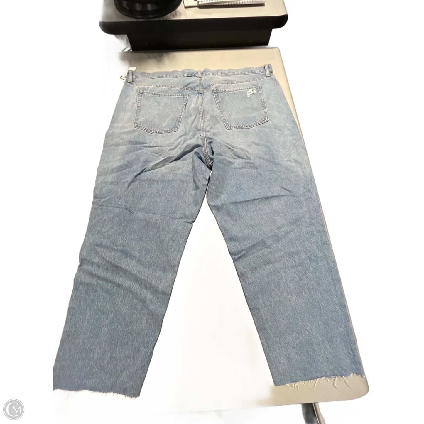 Jeans Straight By Old Navy In Blue Denim, Size: 24