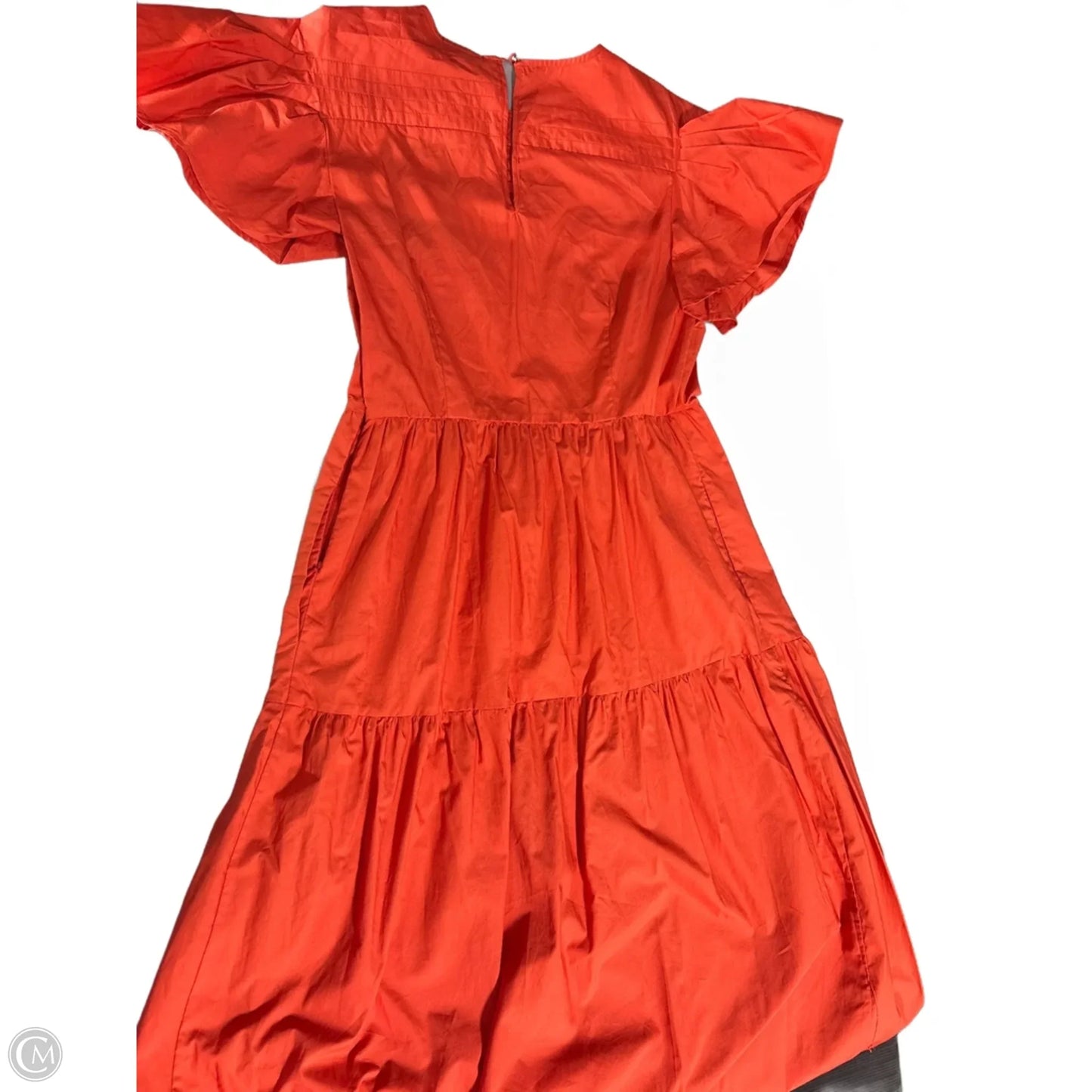 Dress Casual Maxi By Who What Wear In Orange, Size: S