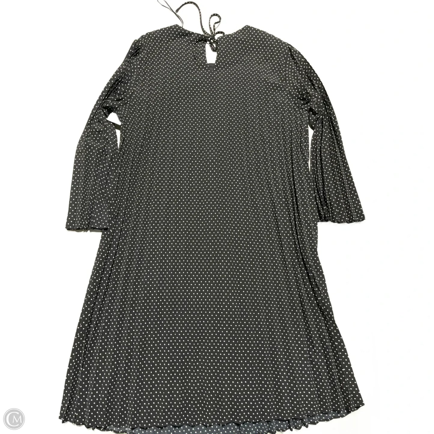 Dress Casual Midi By Studio 1 In Navy, Size: Xl