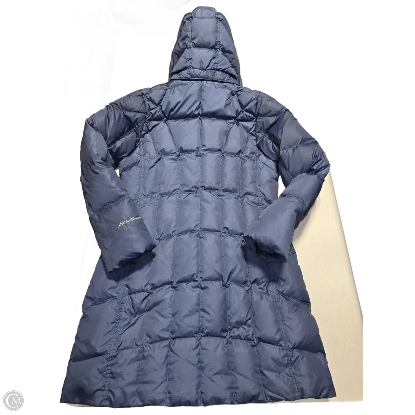 Coat Puffer & Quilted By Eddie Bauer In Blue, Size: L