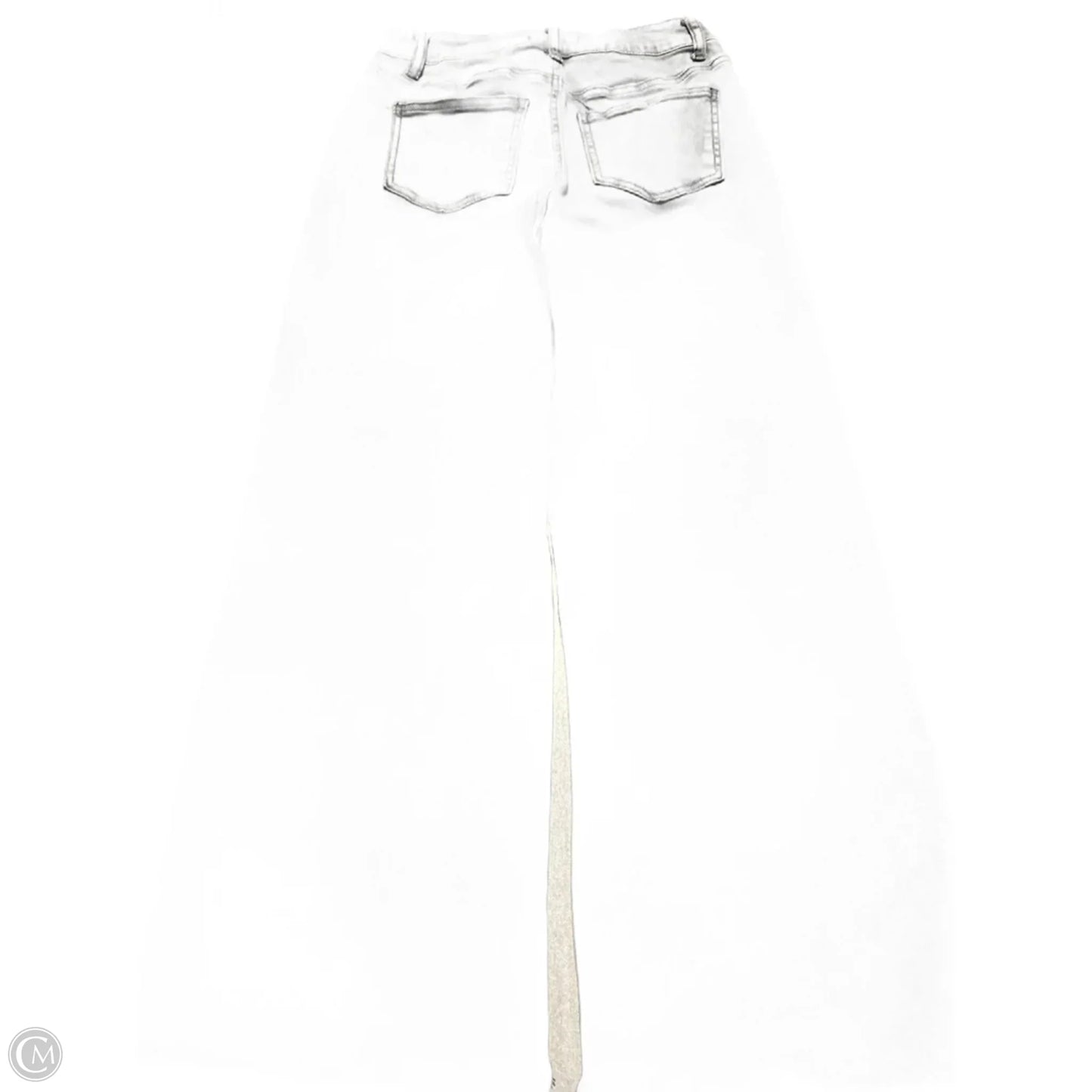 Jeans Straight By Zenana In Grey, Size: 4