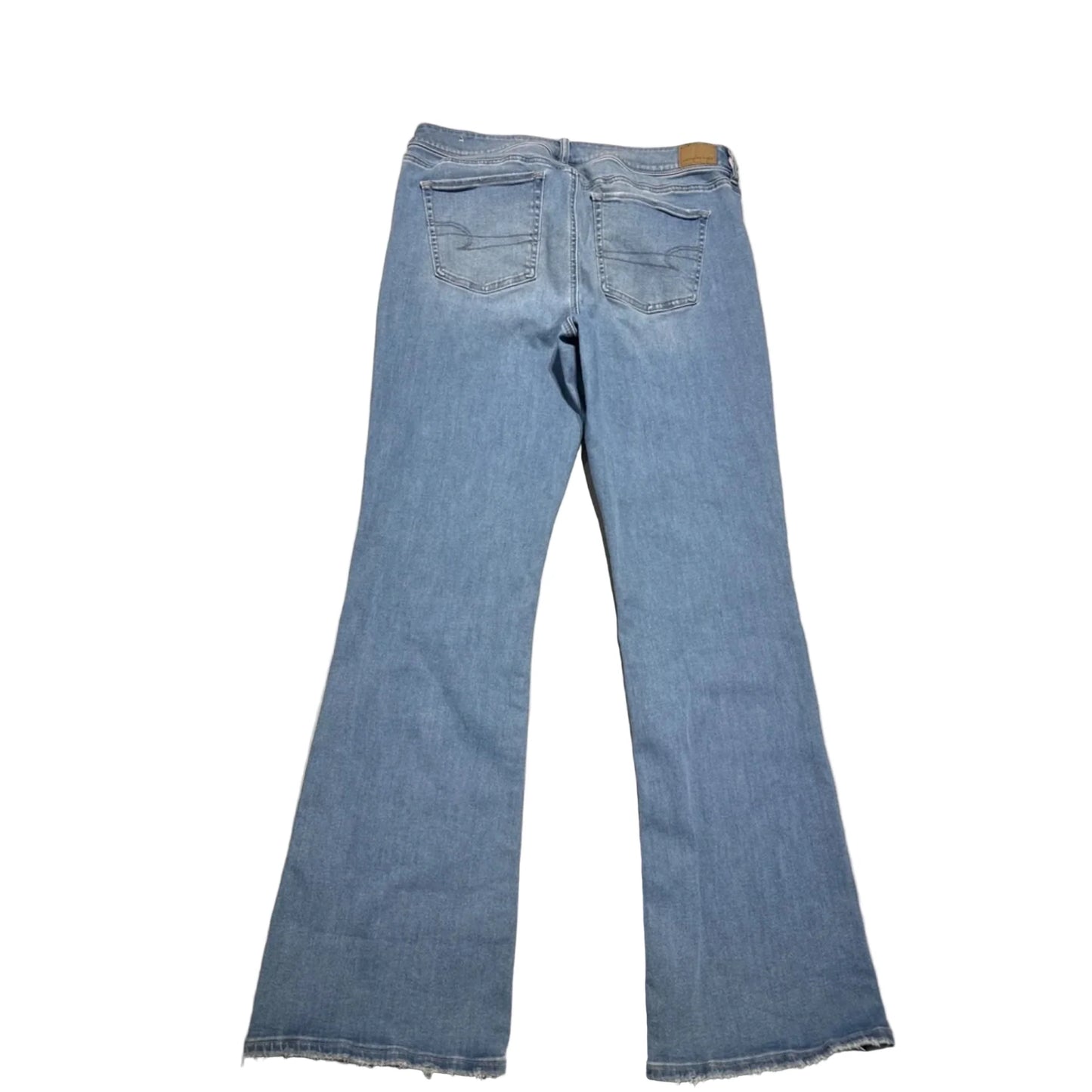 Jeans Boot Cut By American Eagle In Blue Denim, Size: 16