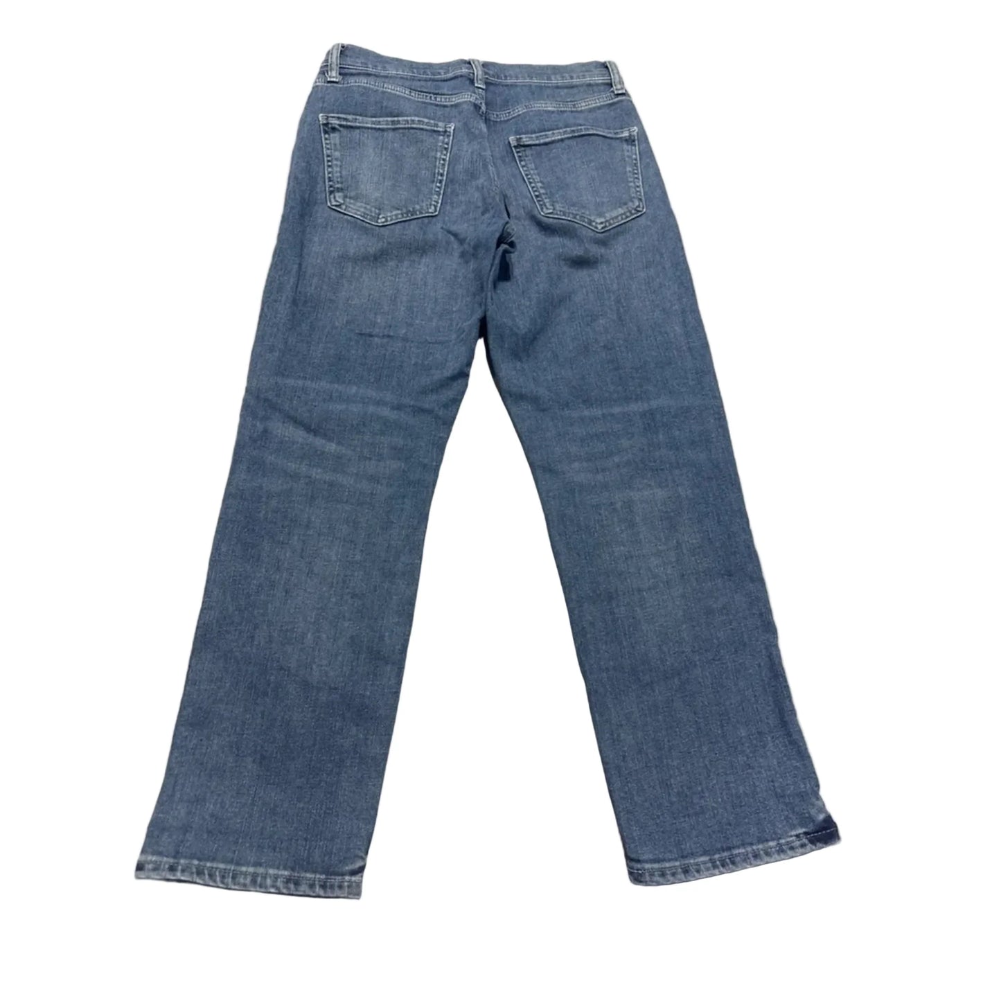 Jeans Straight By Zara In Blue Denim, Size: 6