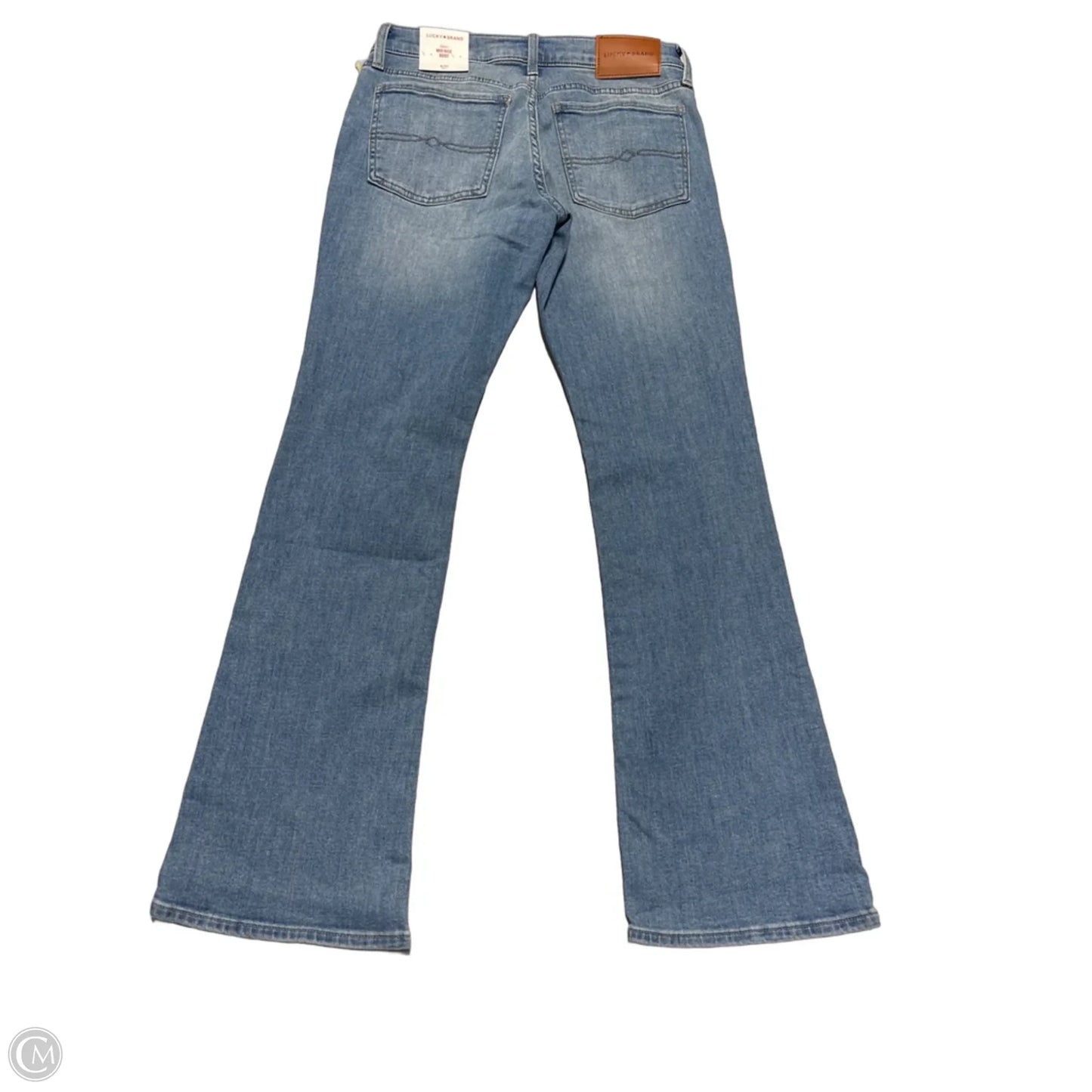 Jeans Boot Cut By Lucky Brand In Blue Denim, Size: 4