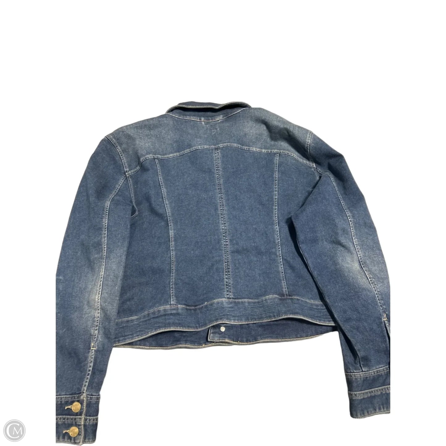 Jacket Denim By Jag In Blue Denim, Size: 3x