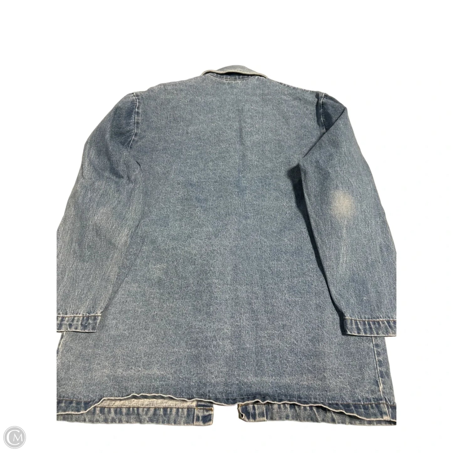 Jacket Denim By Cabin Creek In Blue Denim, Size: S
