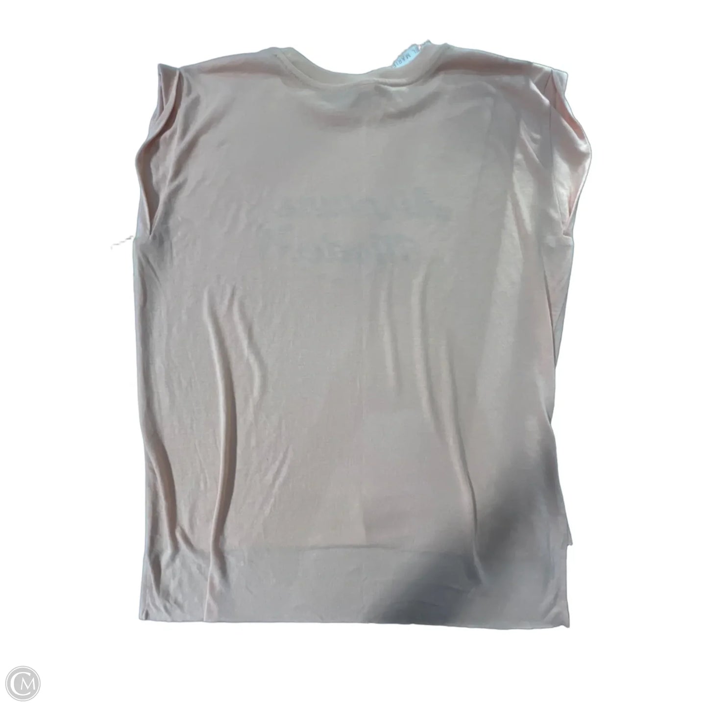 Top Short Sleeve By Cmc In Pink, Size: M