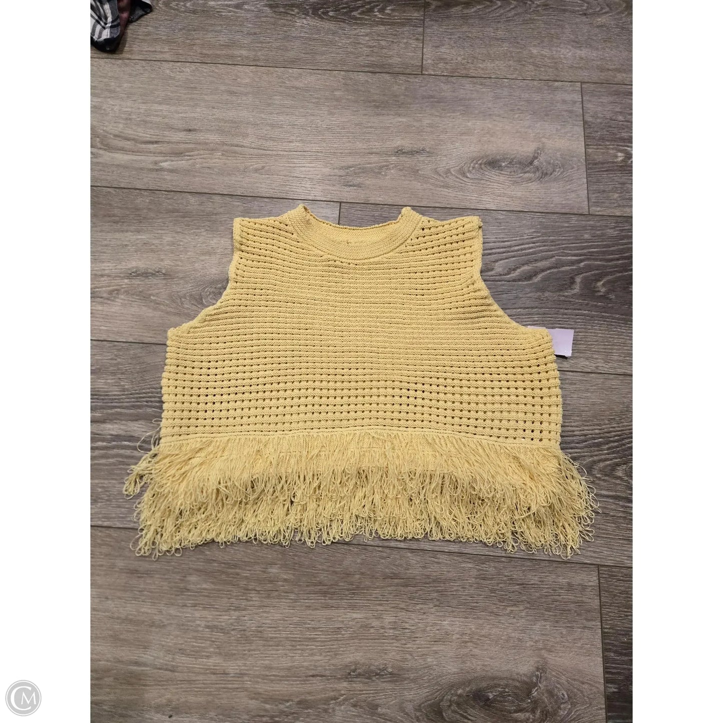 Tank Top By Cmc In Yellow, Size: Xl