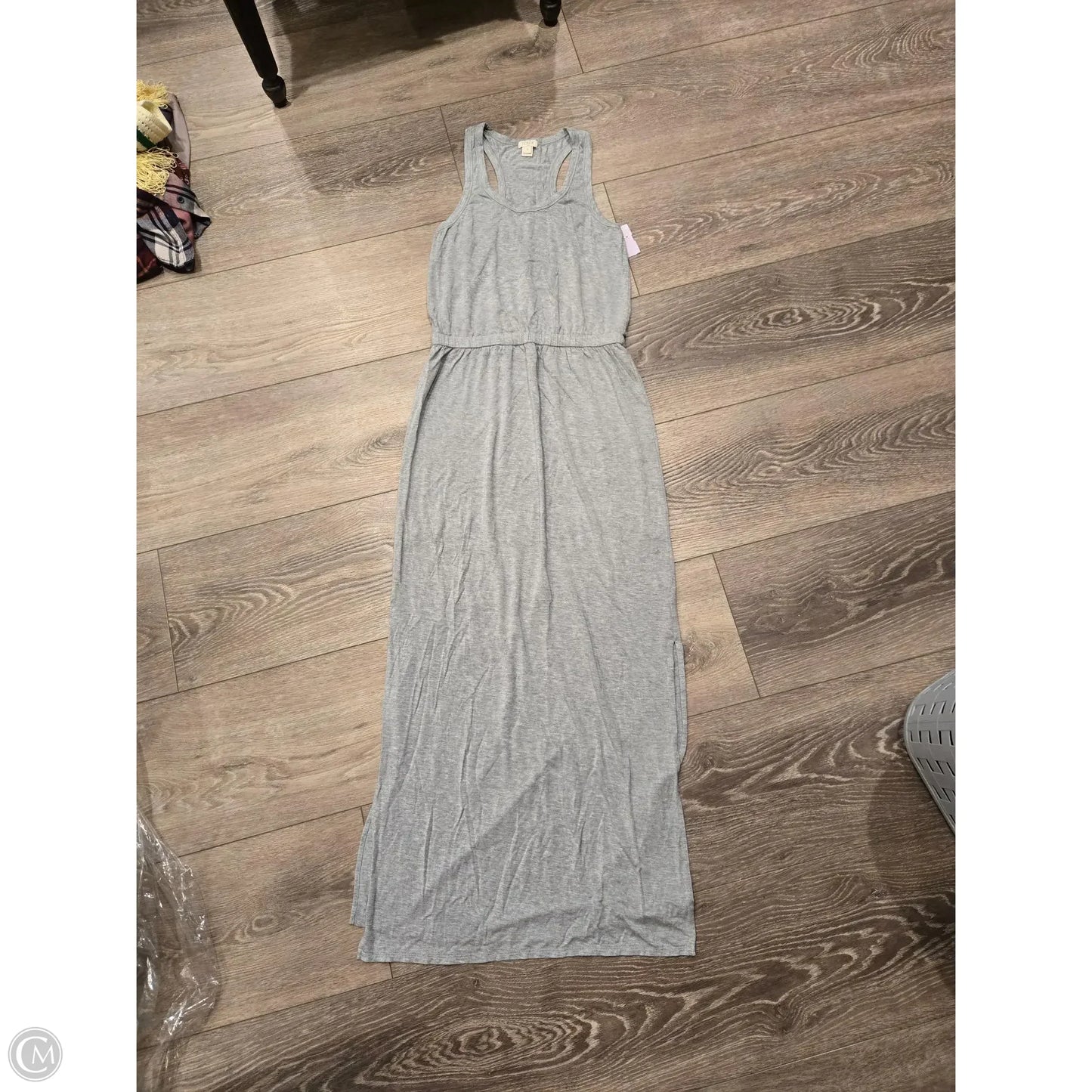 Dress Maxi By Cmc In Grey, Size: S