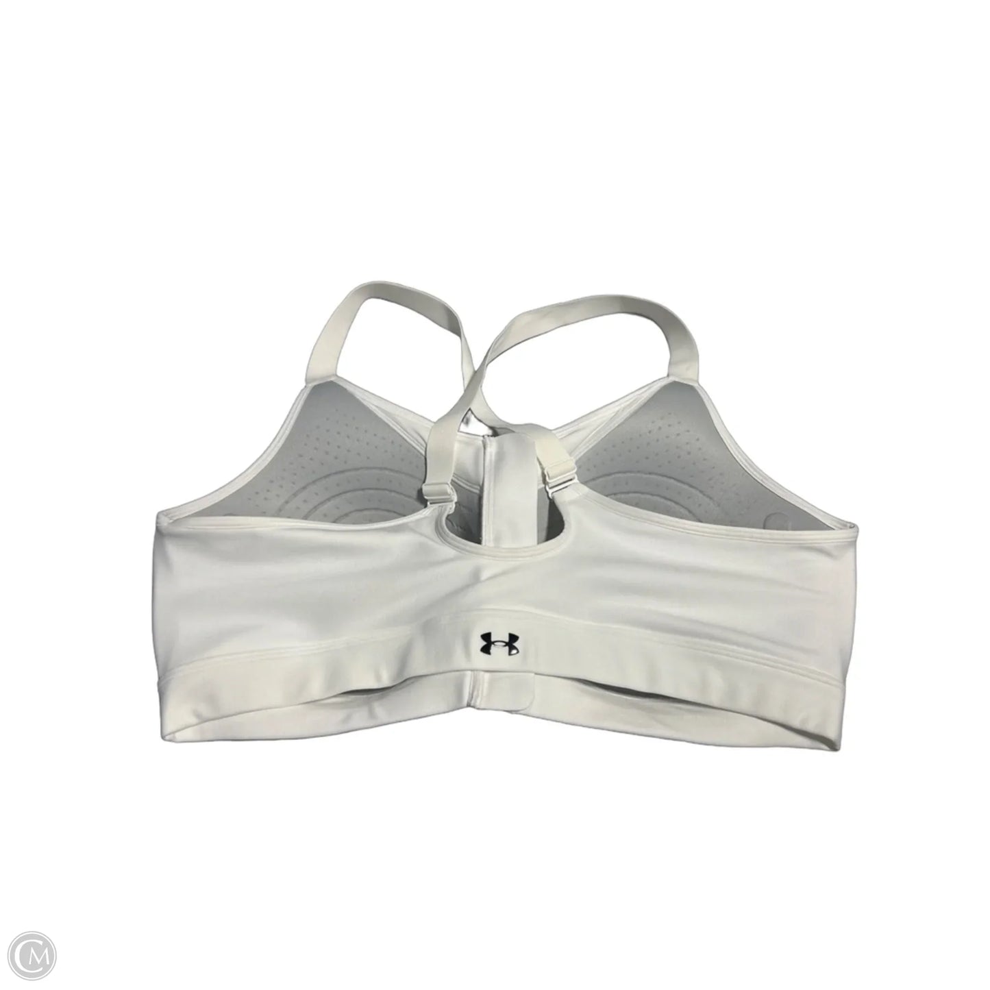 Athletic Bra By Under Armour In White, Size: 3x