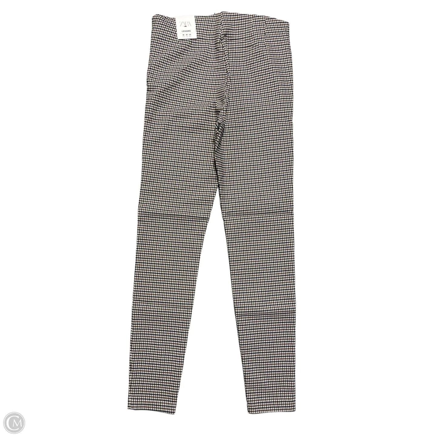 Pants Chinos & Khakis By Zara In Plaid Pattern, Size: M