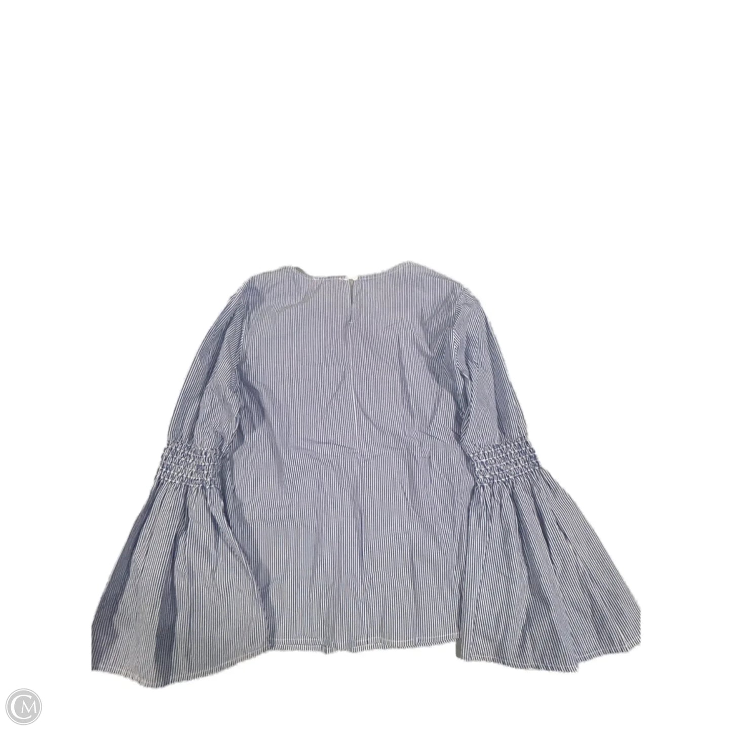 Top Long Sleeve By Beachlunchlounge In Striped Pattern, Size: M