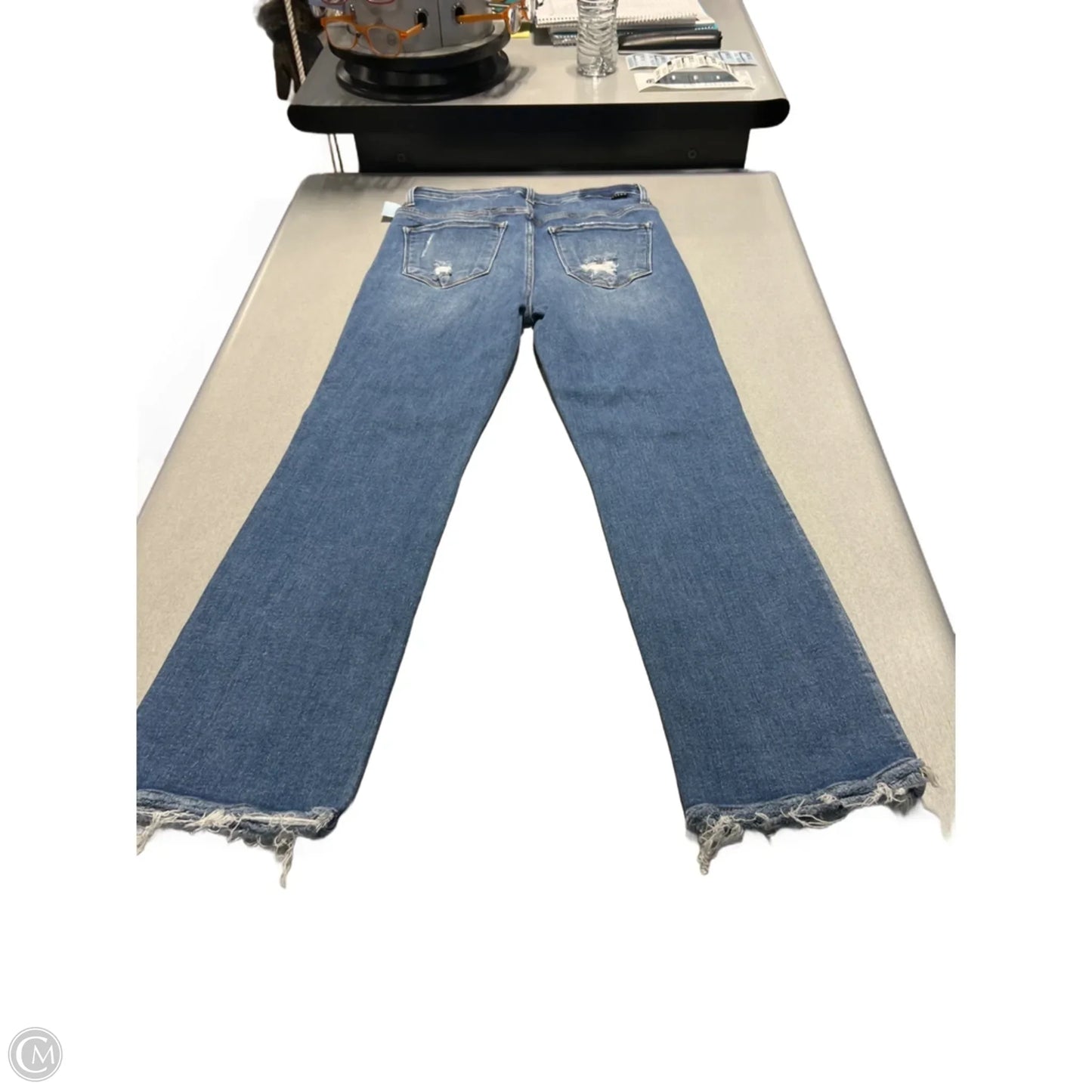 Jeans Boot Cut By Risen In Blue Denim, Size: 8