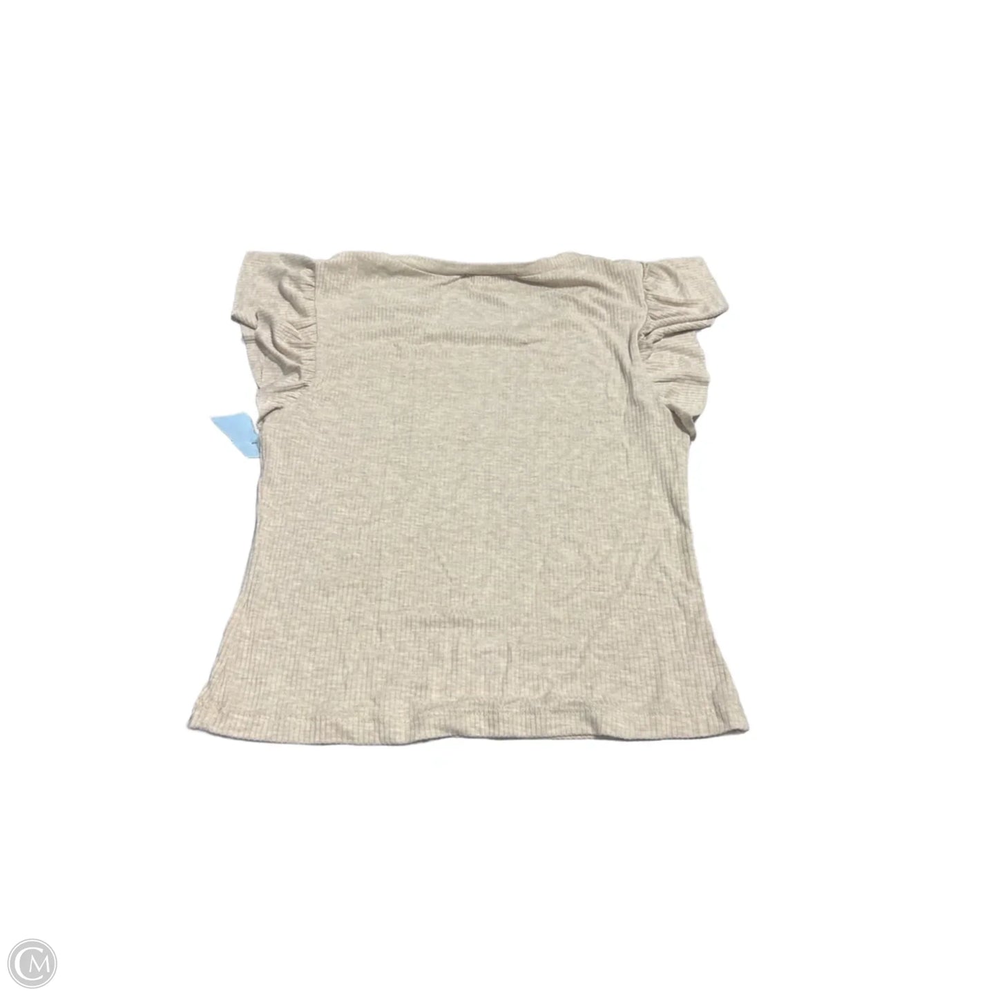 Top Sleeveless By Antistar In Beige, Size: Xs