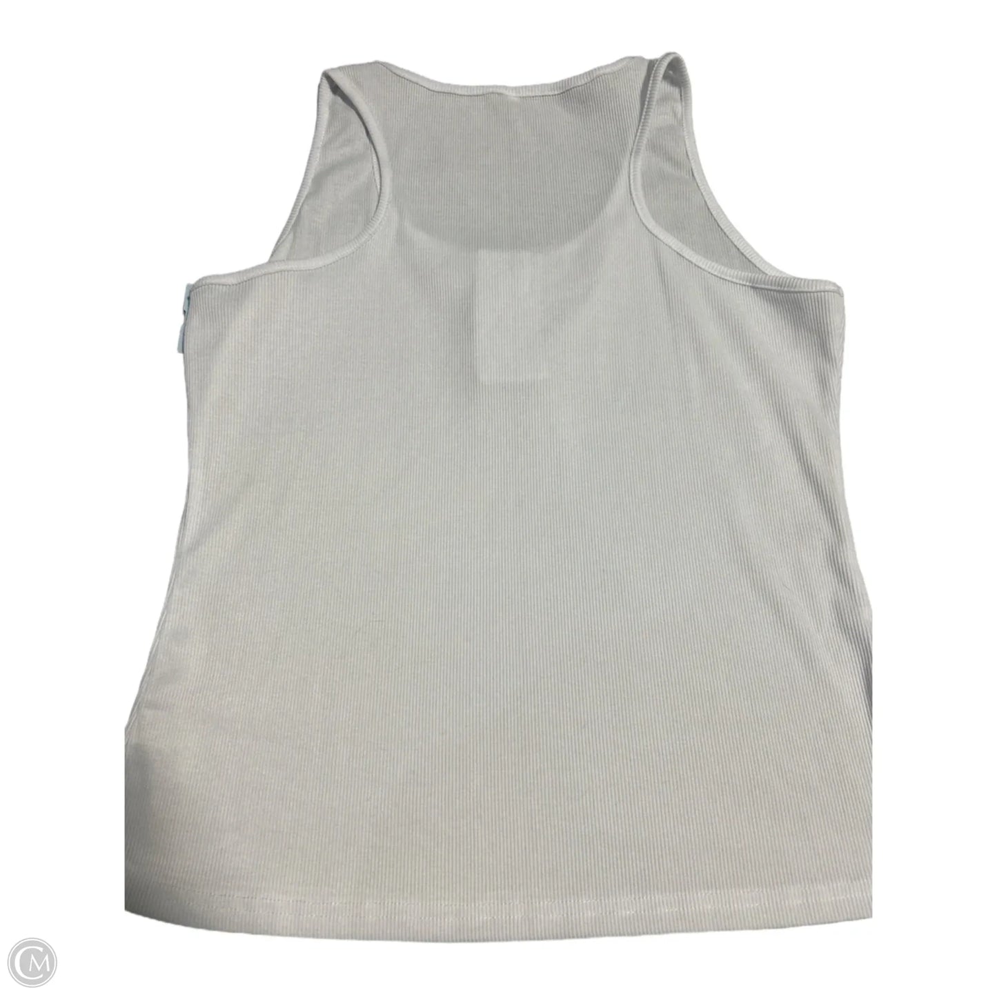 Tank Top By Cme In White, Size: S