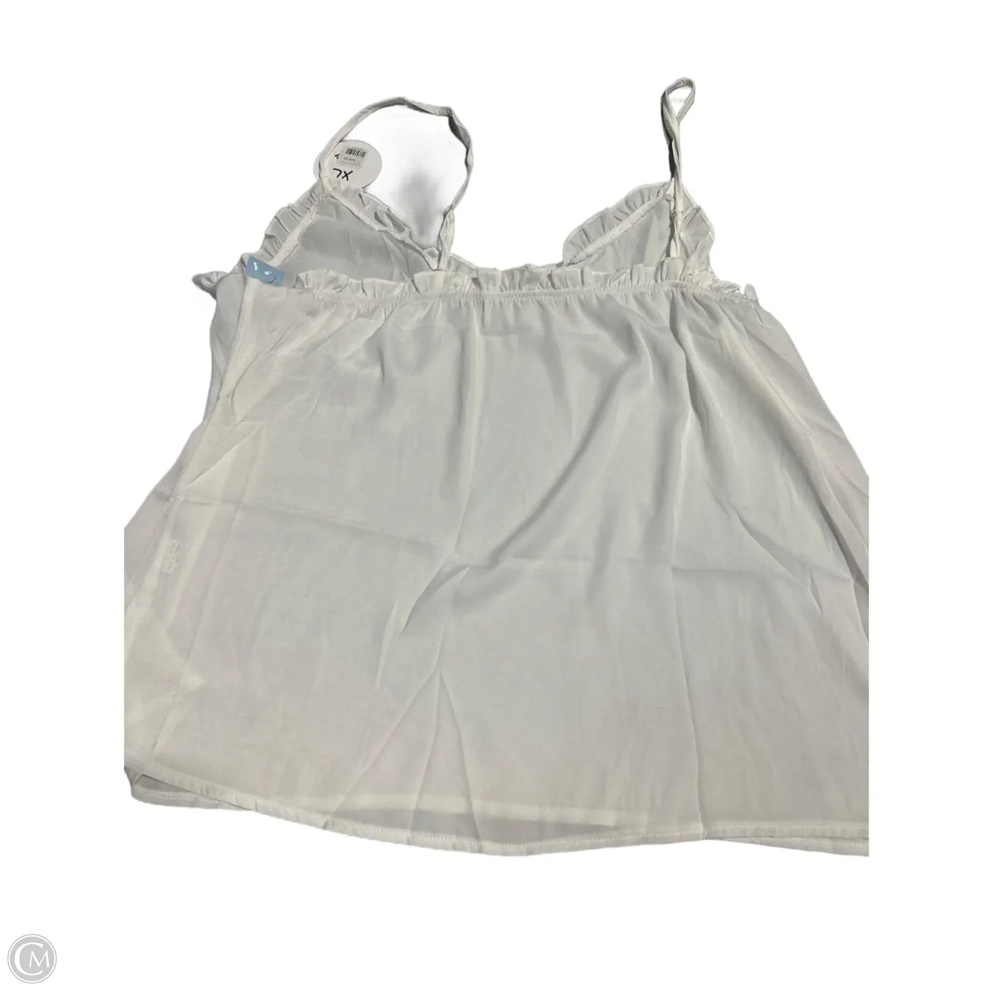 Tank Top By Cme In White, Size: Xl