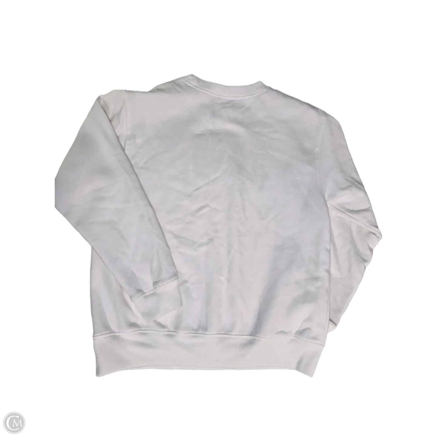 Sweatshirt Crewneck By Gap In Cream, Size: Xs