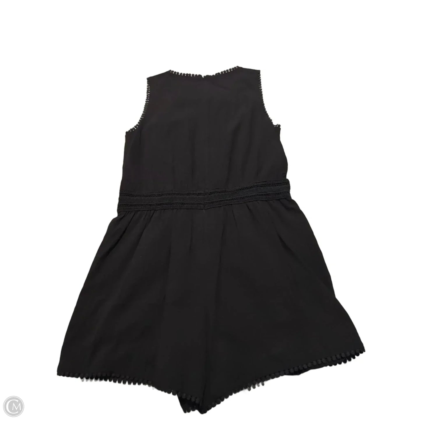 Romper By Ann Taylor In Black, Size: 4