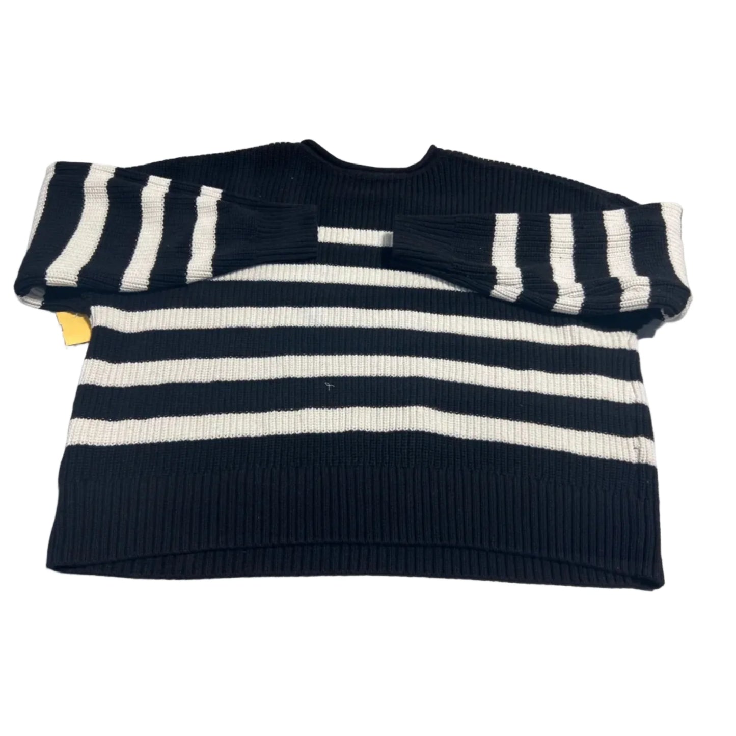 Sweater By Gap In Black & White, Size: Xxl