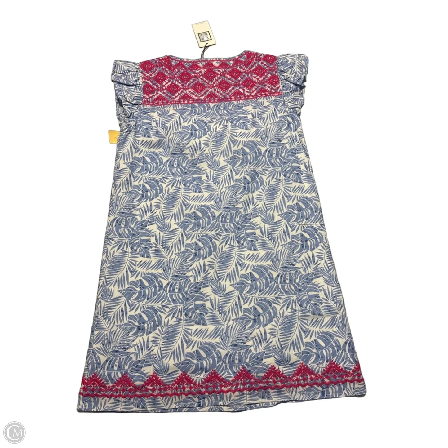Dress Casual Midi By Thml In Blue & Red & White, Size: S