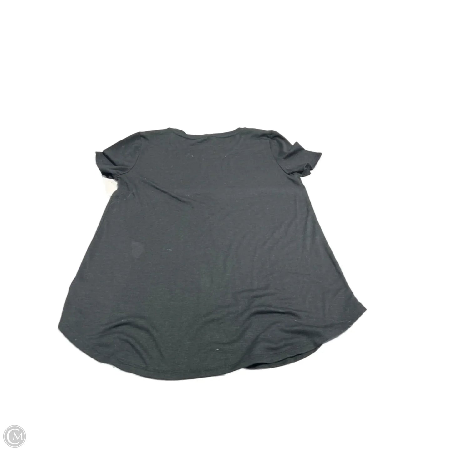 Top Short Sleeve Basic By Maurices In Black, Size: S