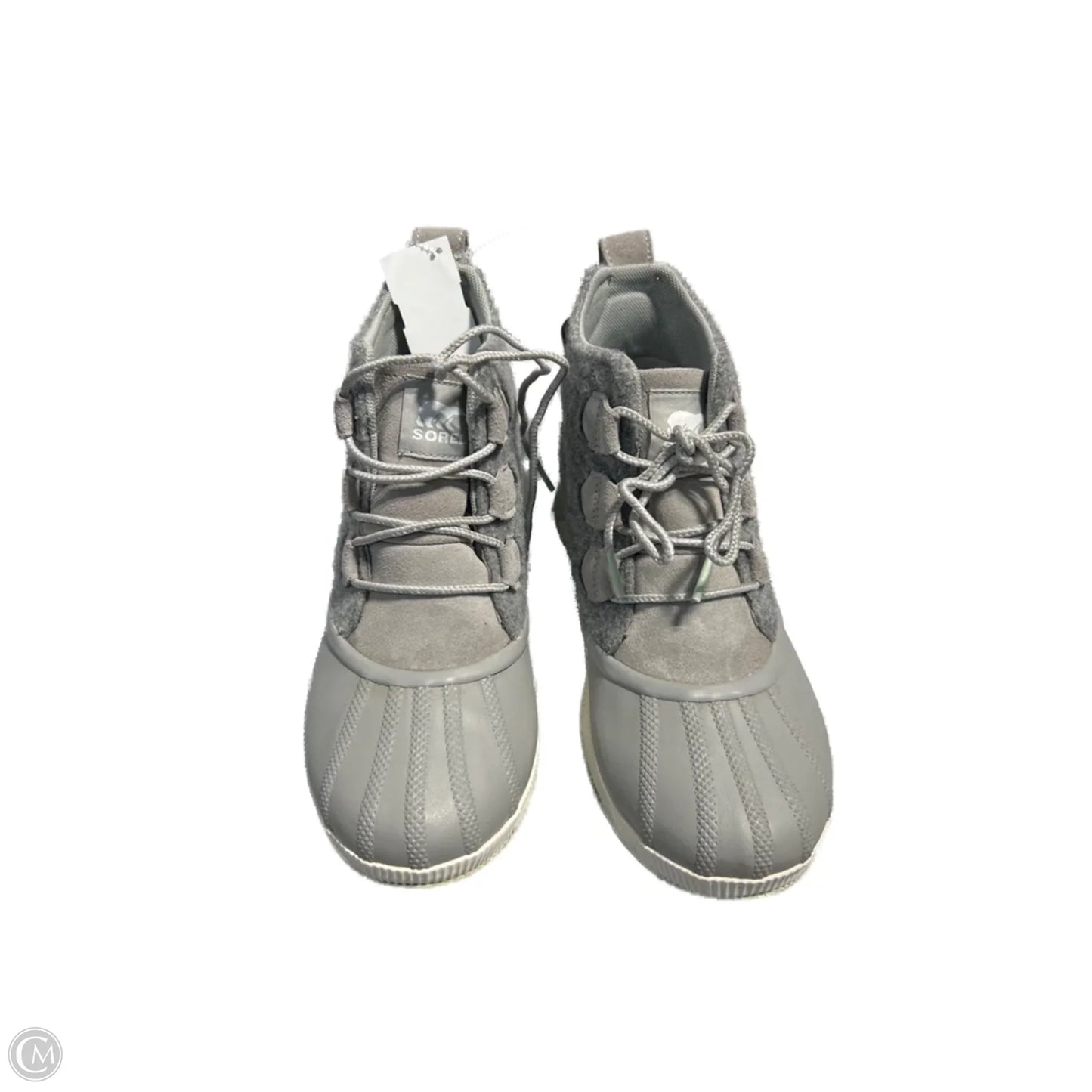 Boots Ankle Flats By Sorel In Grey, Size: 10