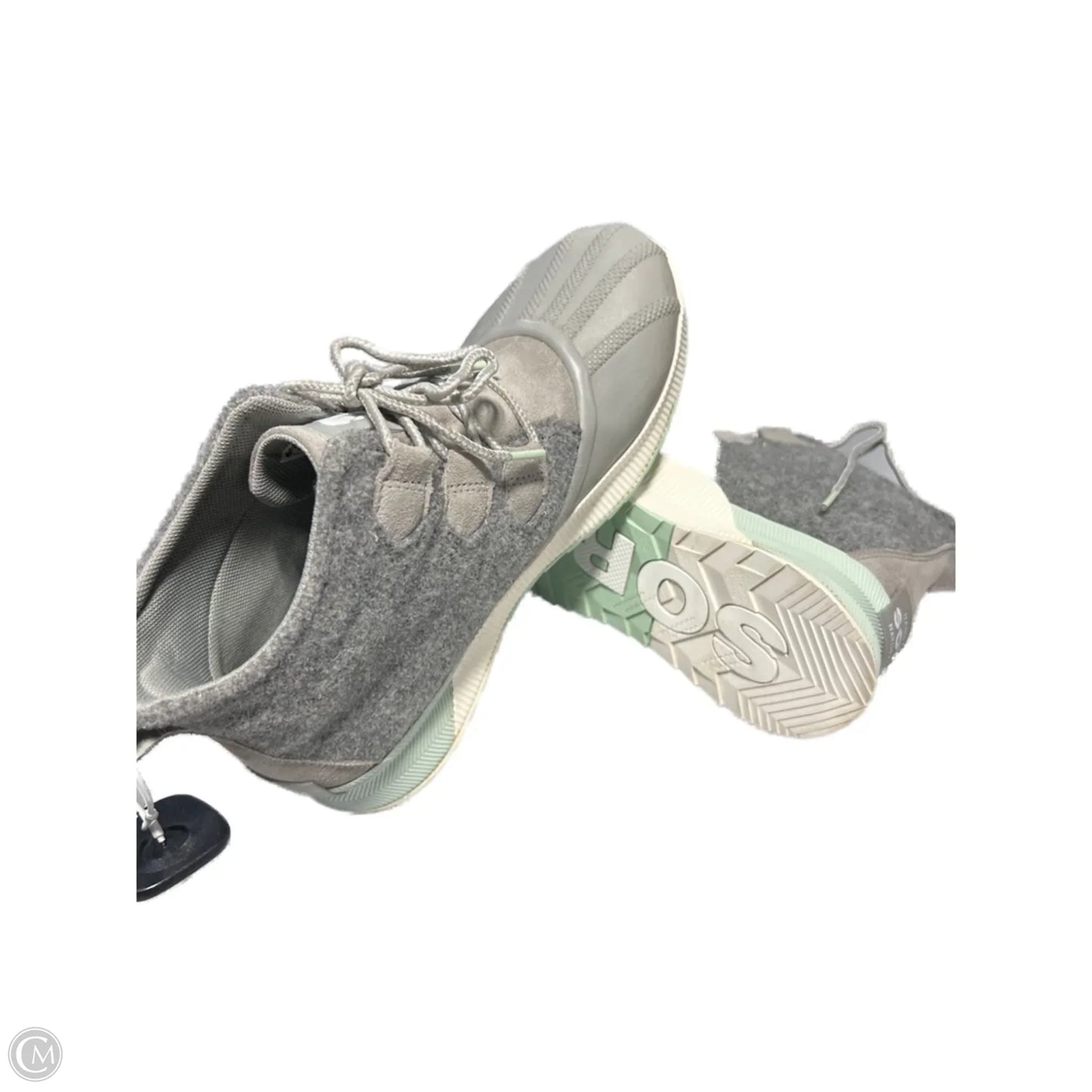 Boots Ankle Flats By Sorel In Grey, Size: 10