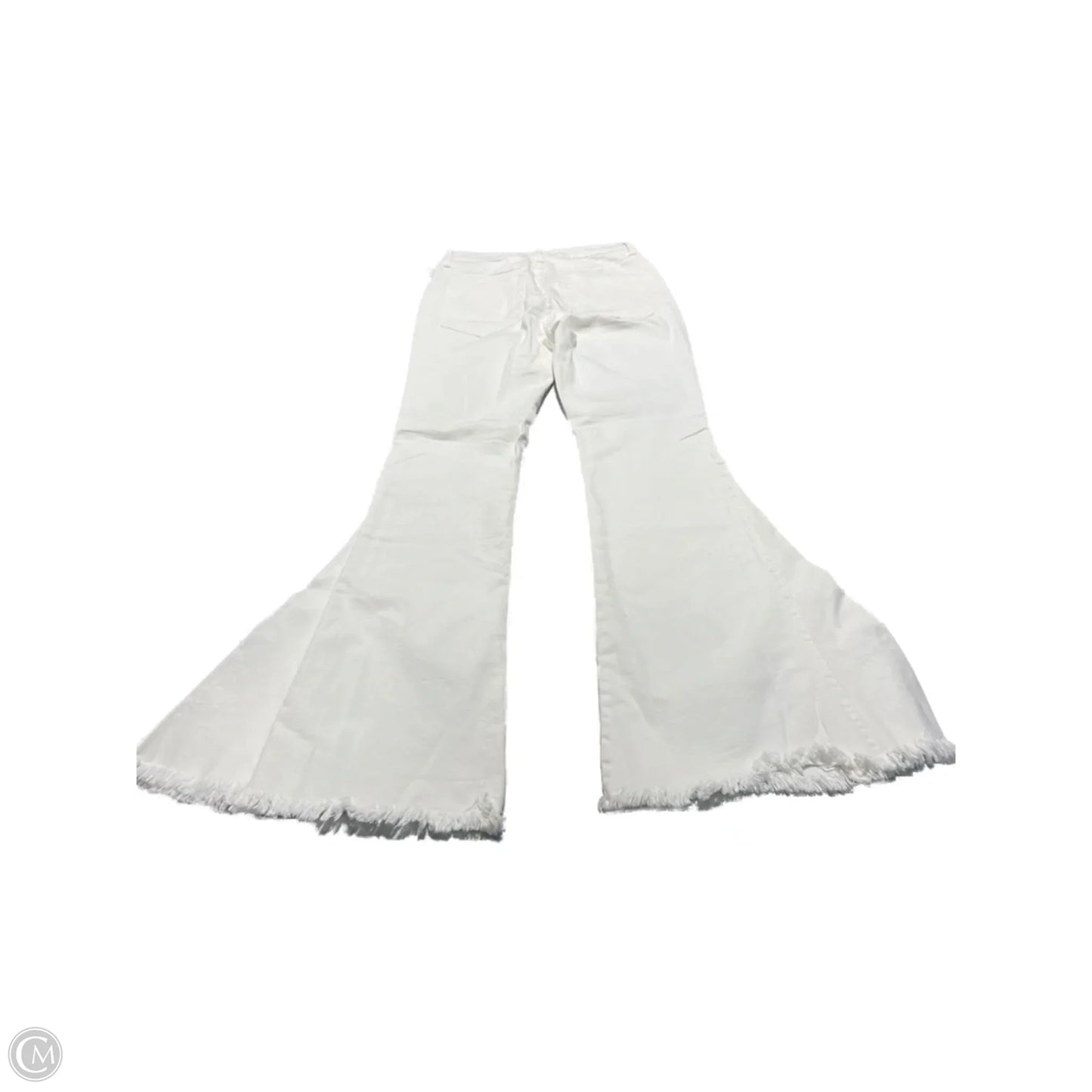 Jeans Flared By Mumu In White, Size: 8