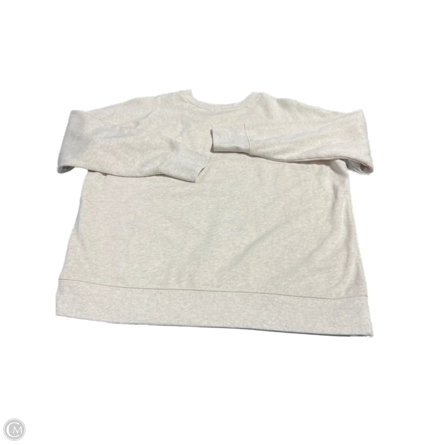 Sweatshirt Crewneck By Maurices In Beige, Size: Xl
