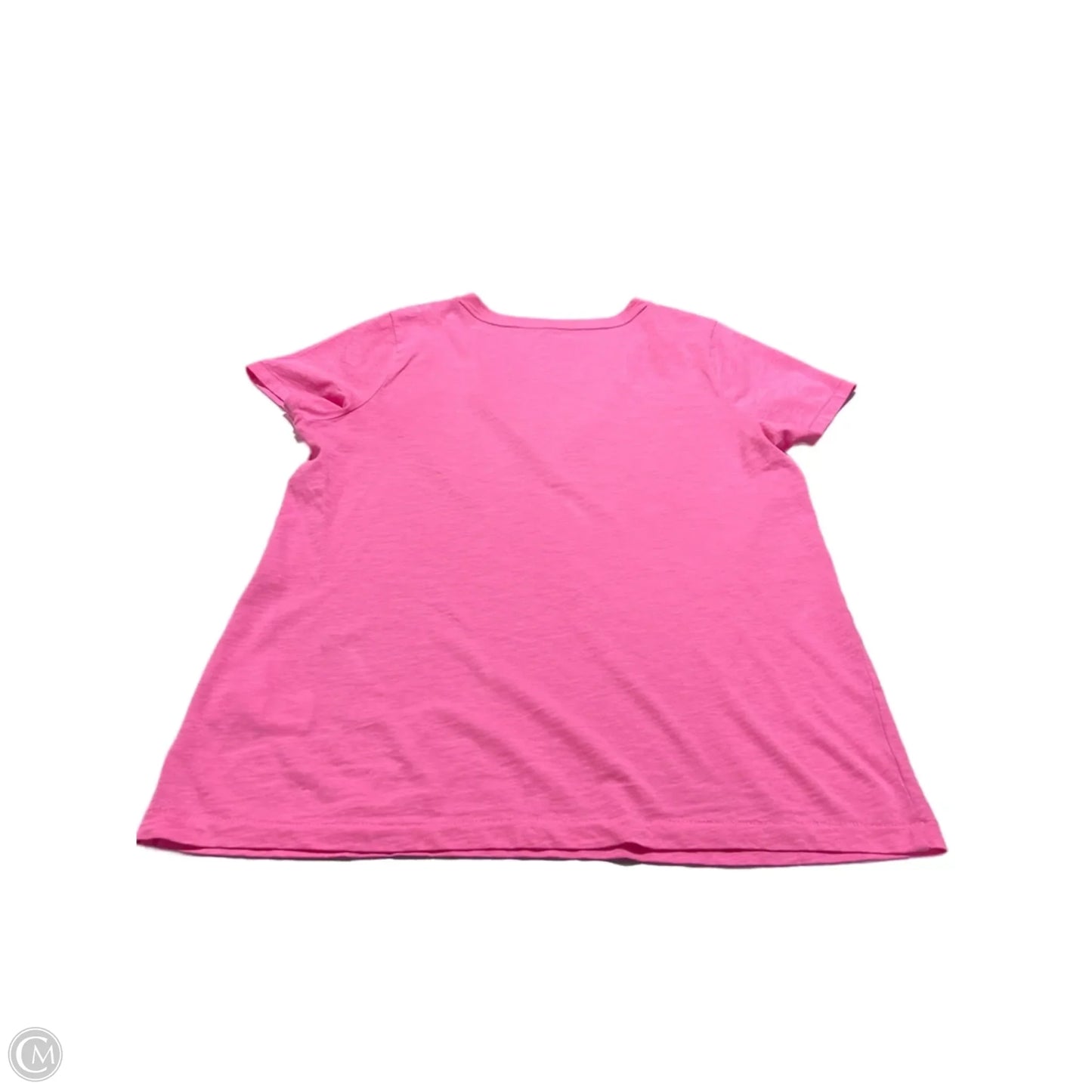 Top Short Sleeve By J. Crew In Pink, Size: L