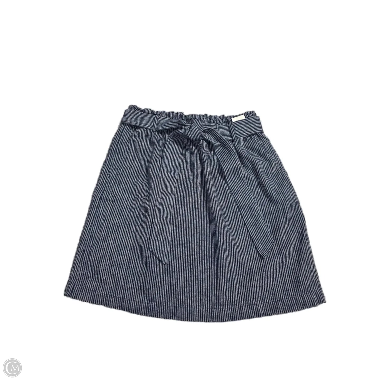 Skirt Mini & Short By J. Crew In Striped Pattern, Size: S