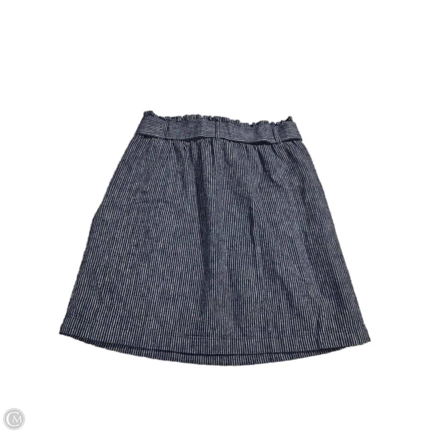 Skirt Mini & Short By J. Crew In Striped Pattern, Size: S