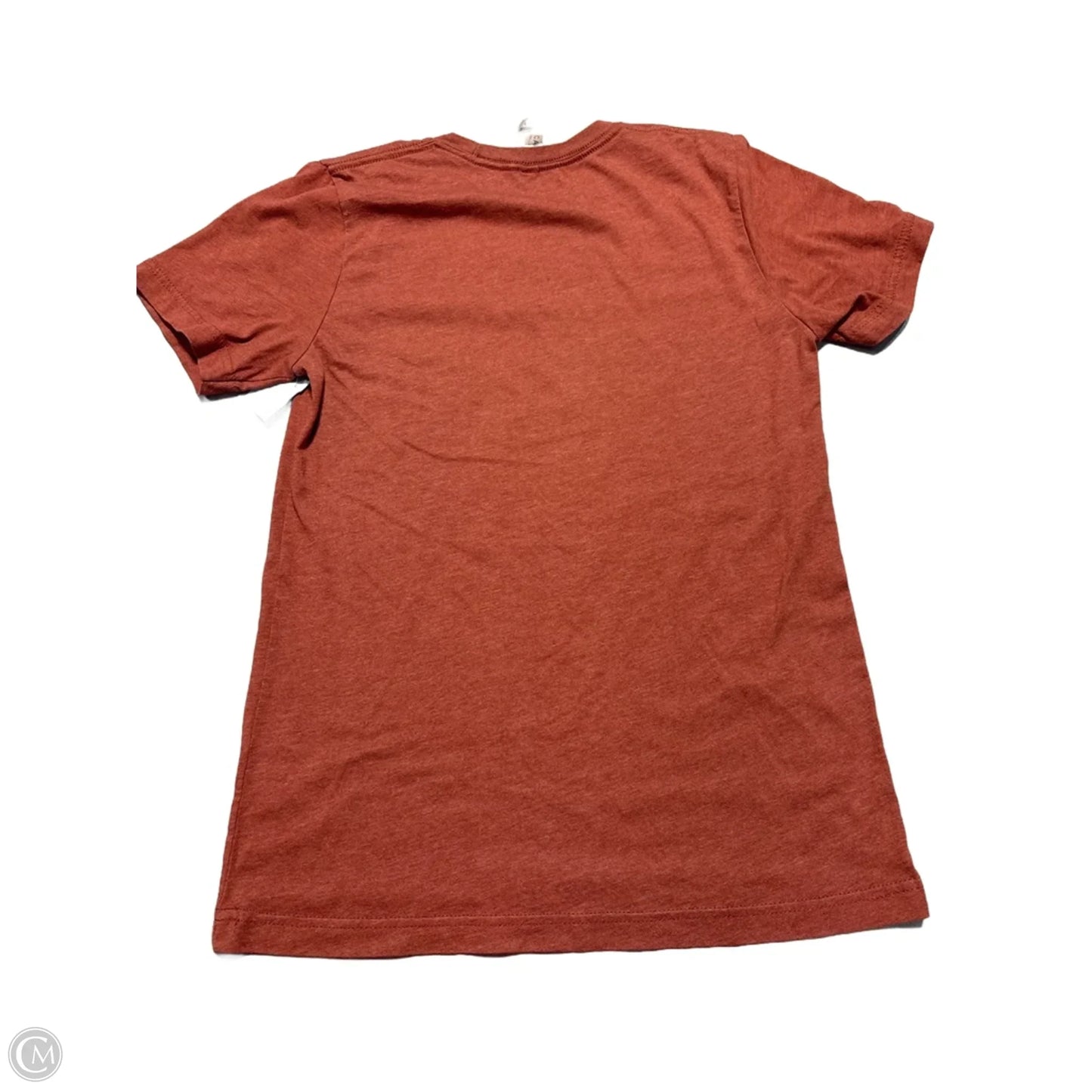 Top Short Sleeve By Bella + Canvas In Red, Size: S