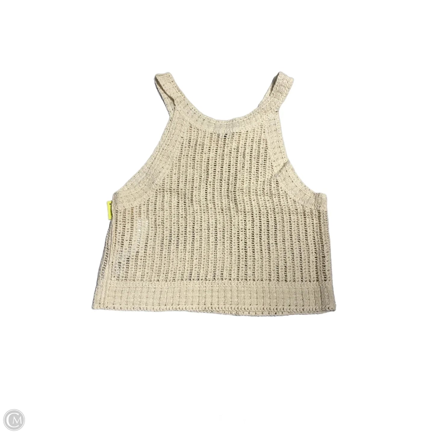 Tank Top By Massimo Dutti In Tan, Size: Xs
