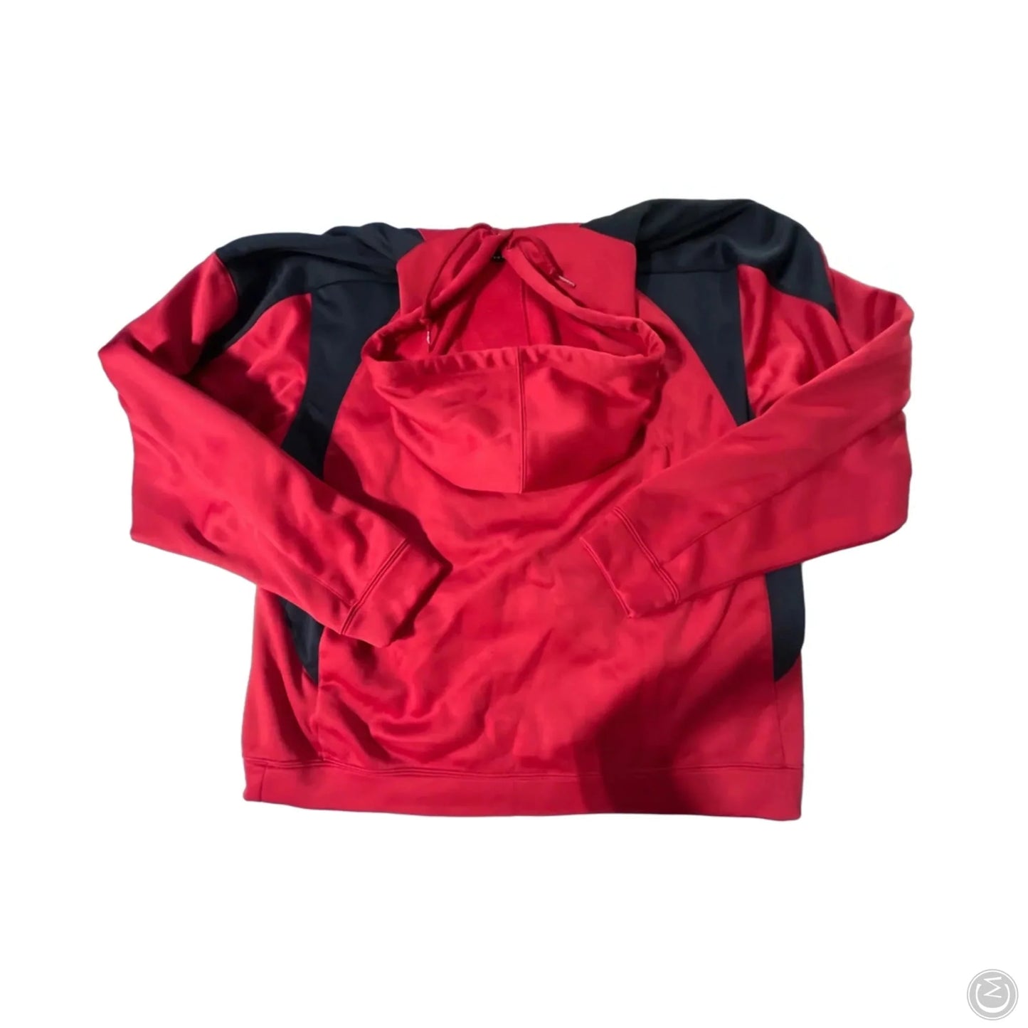 Sweatshirt Hoodie By Nike In Red, Size: L